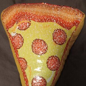 Pillow-Sequin Pizza-Used
